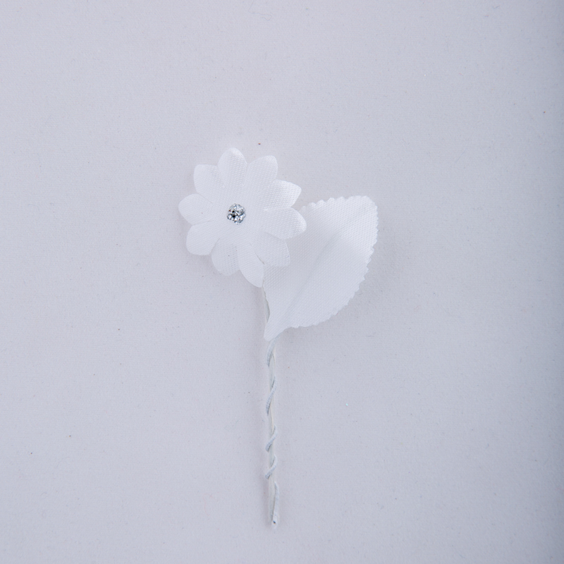 Бутониера с едно цветче